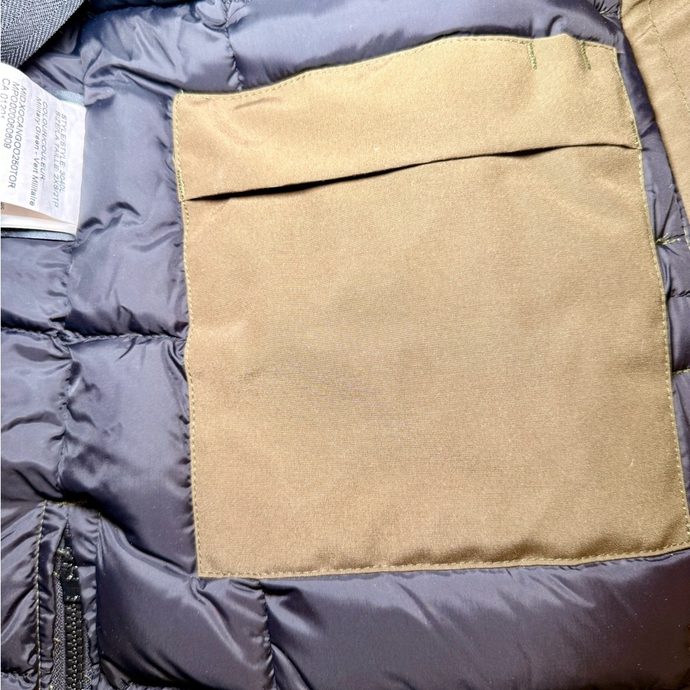 Canada Goose Olive Parka with Real Fur Trim - Picture 6 of 7